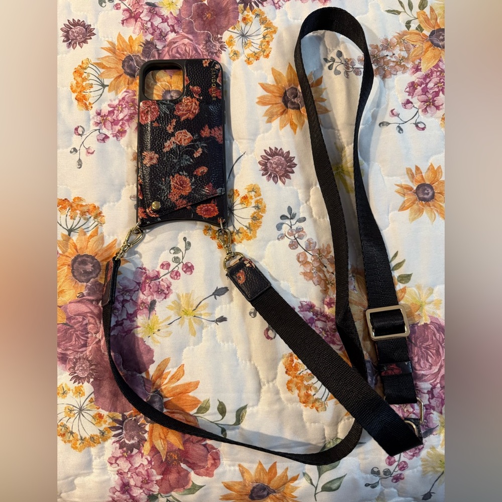 Bandolier Brand IPhone 12 Pro Max case and carrying strap